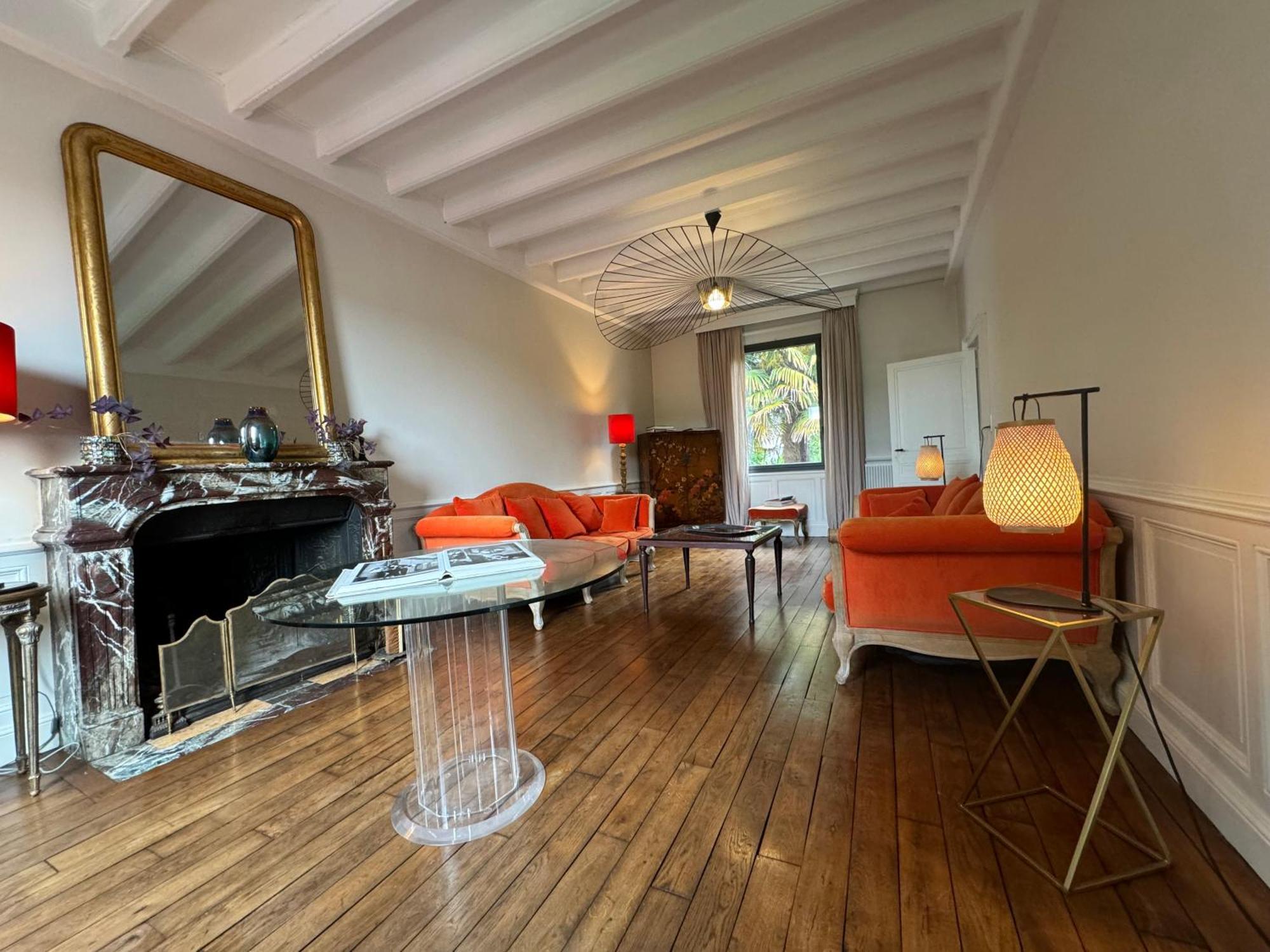 Demeure De Charme Vue Riviere Perigueux Piscine Parking Bed and Breakfast Exterior foto