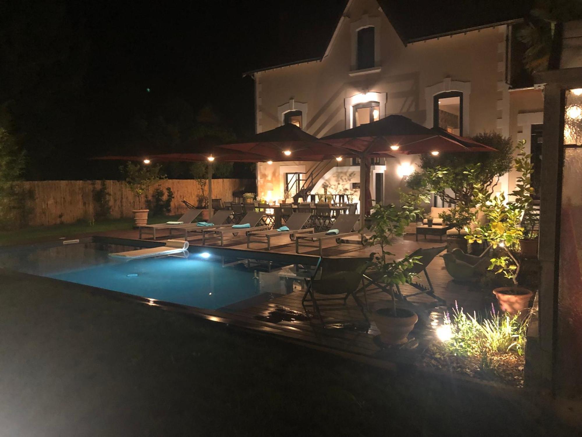 Demeure De Charme Vue Riviere Perigueux Piscine Parking Bed and Breakfast Exterior foto