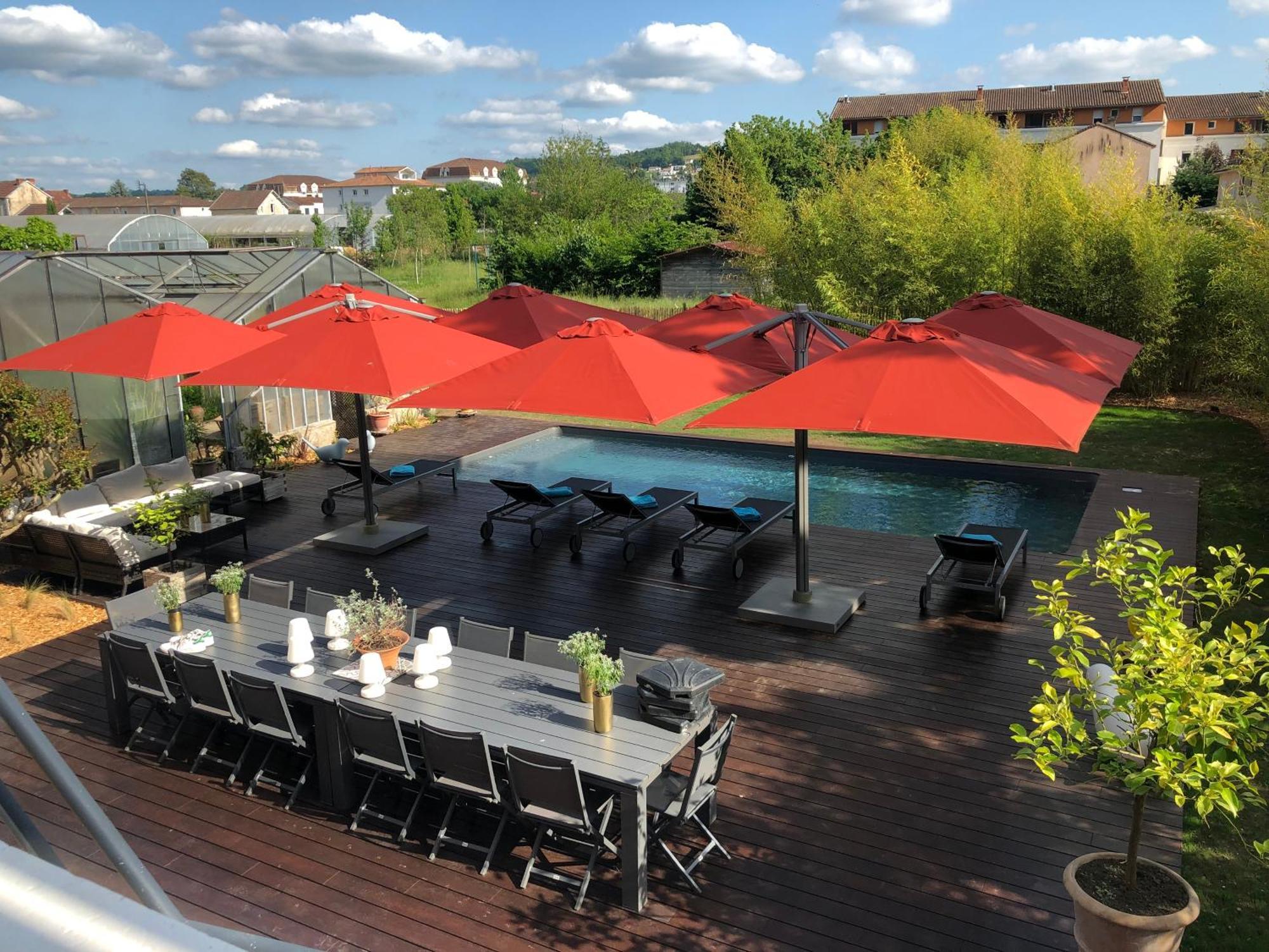 Demeure De Charme Vue Riviere Perigueux Piscine Parking Bed and Breakfast Exterior foto